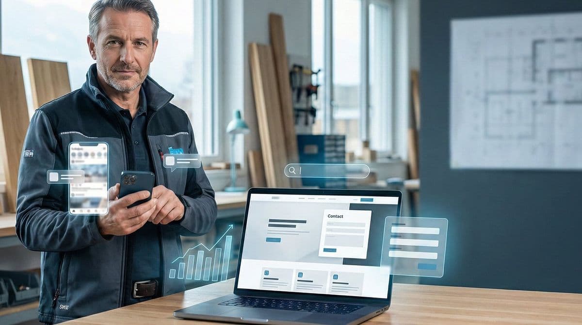 Digitalisation des artisans : pourquoi un simple profil Facebook ne suffit plus